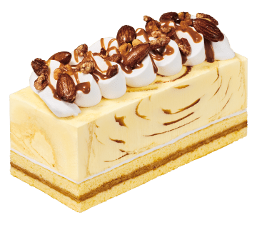 ３１ キャラメルナッティケーキ made from キャラメルリボン
