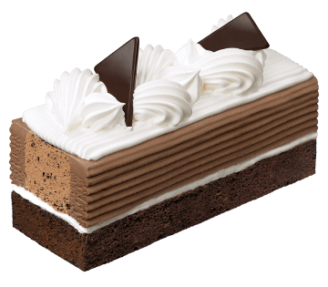 ３１ ダブルチョコレートケーキ made from チョコレートフレーバーズ