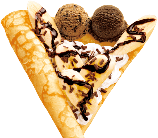 チョコバナナ＆アイスクリーム