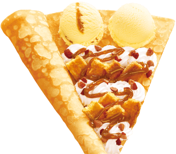 生キャラメルクラッシュアーモンド＆アイスクリーム