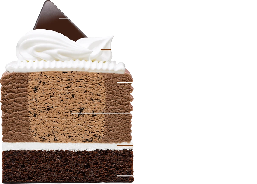 チョコレートプレート ホイップクリーム チョコレート チョップドチョコレート ホイップクリーム チョコレートケーキ